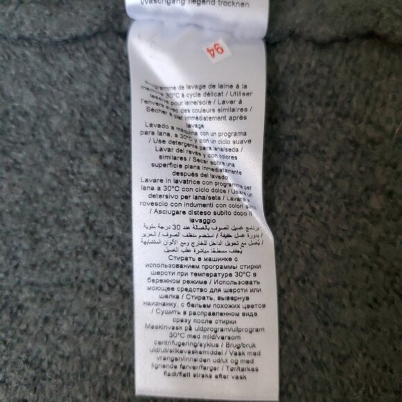 NWT B. Young Long Grey Cardigan Size Medium with Pockets - Picture 7 of 13